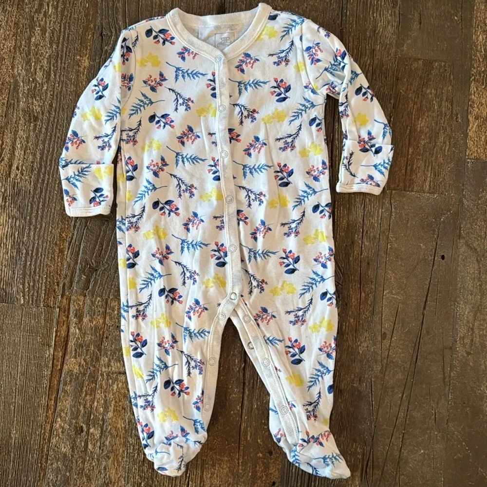 Rosie Pope Baby Girl Footies (Set of 4)